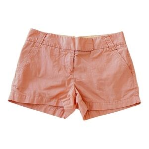 J. Crew Light Coral Women's Chino Shorts Size 4